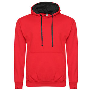 เสื้อฮู้ดลายนูนแนววินเทจของผู้ชายผ้าฝ้ายนุ่มสบายดีไซน์แบบ OEM ปักสำหรับฤดูหนาว - Product Image 1