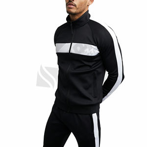 Conjunto de chándal deportivo de algodón ecológico unisex, Sudadera con capucha de invierno, logotipo personalizable antientrenamiento para hombres y mujeres, OEM personalizado - Product Image 3