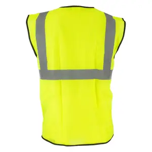 OEM Hi vis 100% 棉安全反光阻燃工作衬衫背心工作保护反光安全警告夹克