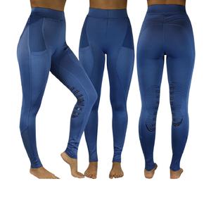 Mallas deportivas ecuestres para mujer, diseño de logotipo personalizado, varios colores, para carreras al aire libre - Product Image 5