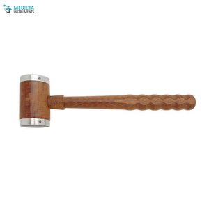 Mazo con mango de Tufnol, 24cm, relleno de plomo, peso de cabeza 400g/14oz, mallas de calidad fina - Product Image 1