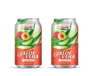 Boisson à l'aloe vera 330 ml en marque blanche avec saveur fruitée, fabricant de boissons saines, approvisionnement en gros, export Vietnam - Product Image 3