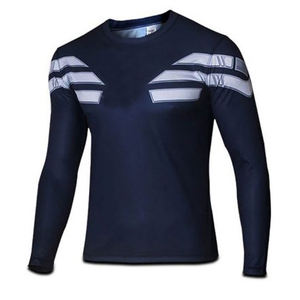 Camiseta de manga corta/larga unisex, informal, de algodón, raglán, original, deportiva, esencial - Product Image 1