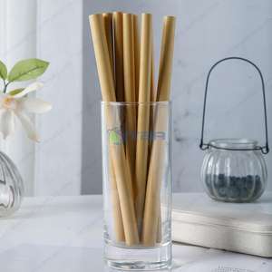 Eco2go Vietnam Eco-friendly Reusable Disposable Bamboo <b>Drinking</b> <b>Straw</b> Set With Logo with High Quality - Product Image 2