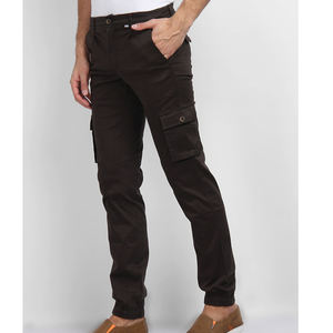 Pantalones Cargo de Algodón Grueso para Hombre, Estilo Urbano Informal, con Múltiples Bolsillos, Talla Grande - Product Image 2