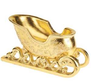 Fantaisie Noël Traîneau Brun Couleur Décoration De Luxe Unique Conception De Noël Traîneau De Noël Accessoires Fournitures De L'Inde - Product Image 2