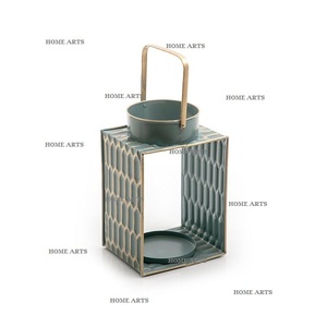 Antique Design Metal Candle Holder With Handle Good Quality Candle Holder Customized Size And Shape Candle Holder - Product Image 1