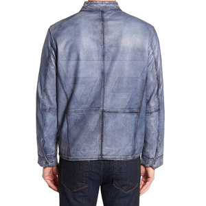 Custom Genuine <b>Leather</b> <b>Jacket</b> Men <b>Real</b> Lambskin Cowhide Biker Motorcycle <b>Leather</b> <b>Jackets</b> Wholesale - Product Image 5