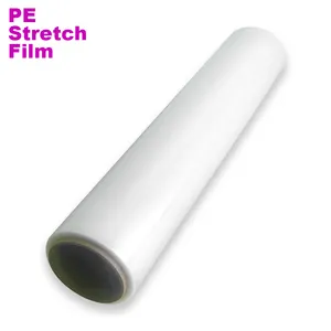 High tensile PE stretch film for industry packing cast Hand Stretch Film Roll wrapping pe film pouch for machine