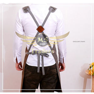 Correas cruzadas ajustables para pintura de carpintería, delantales, nuevos productos duraderos, delantal de trabajo Unisex resistente con bolsillos para herramientas - Product Image 6