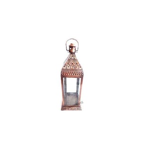 Lanterne en métal avec lunettes colorées, idéale pour décoration d'intérieur et d'extérieur ou de mariage, nouvelle collection, offre spéciale - Product Image 5