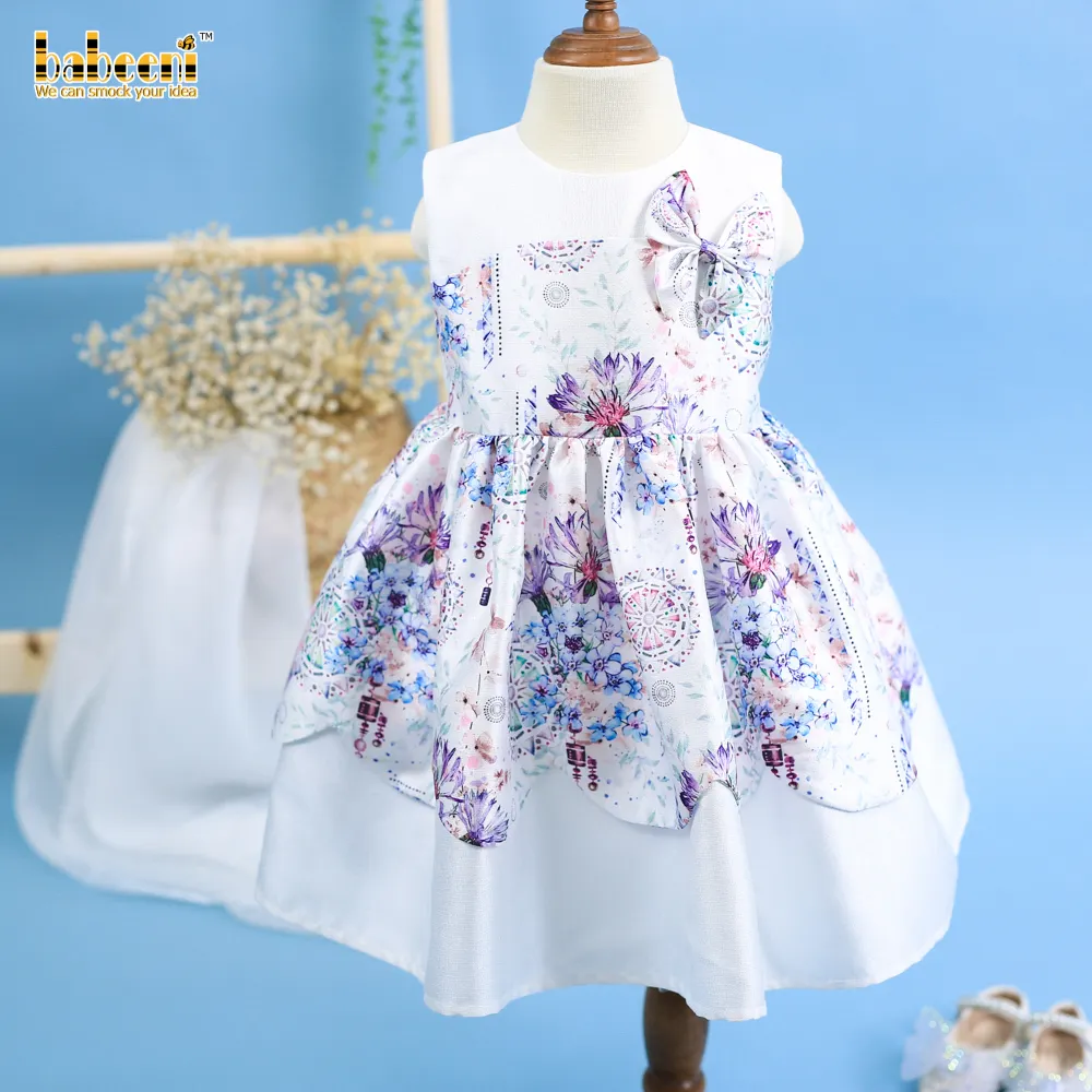 Scallop Sleeveless Baby Dress - DR3261