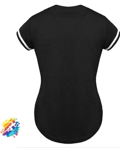 Jersey Personalizado de Softbol Ajustado y Sexy de Formula1 Industries para Mujer, en Algodón/Fibra de Bambú, Manga Corta, Nuevo Estilo 2026 - Product Image 6