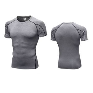 Men Compression Shirts MMA <b>Rashguard</b> Keep Fit Fitness Long Sleeves Base Layer Skin Tight Weight Lifting Elastic Mens T Shirts - Product Image 3