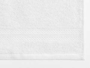 ผ้าขนหนูเช็ดหน้าโกนหนวด100% 550 GSM 30x30ซม. สีขาวผ้าฝ้ายตุรกีผ้าขนหนูอาบน้ำสไตล์เรียบง่ายแห้งเร็วและซึมซับดีสำหรับโรงแรม - Product Image 3