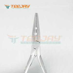 Bgtejay — pince à Extension de cheveux, 6 pouces, en acier inoxydable couleur argent, deux trous, nouvelle collection - Product Image 5