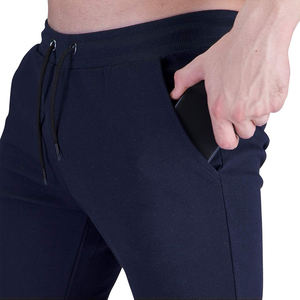 Pantalon décontracté à poches latérales pour hommes, nouveau pantalon d'entraînement de sport, confortable, grande taille, en coton, court, printemps et automne, tendance - Product Image 4