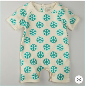 Peleles de algodón orgánico para niños, ropa con estampado de manga larga para invierno, con media manga, pierna y mano - Product Image 2