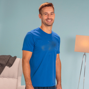 Camiseta para Hombre 100% Algodón de Alta Calidad, Ecológica, Transpirable, Cuello Redondo, Manga Corta, Personalizable con Bordado - Product Image 2