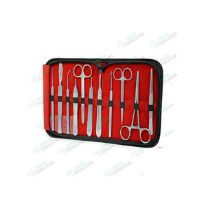 Kit de instrumentos de disección para estudiantes estándar alemán de alta calidad, herramientas de cirugía menor de alta calidad, acero inoxidable aprobado por CE ISO - Product Image 6