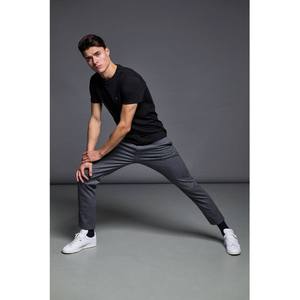 Jogging en polaire Slim Fit personnalisé pour hommes grande taille respirant entraînement de gymnastique logo personnalisé vêtements de sport décontractés d'hiver services OEM - Product Image 3