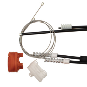 Valea de durabilidad de regulador de ventana Kit de reparación de derecha para Citroen Saxo S0... S1 1996-2004 - Product Image 5