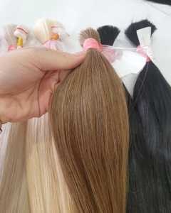 100% russe remy extension de cheveux humains de qualité supérieure cheveux en vrac à vendre prix de gros usine - Product Image 3