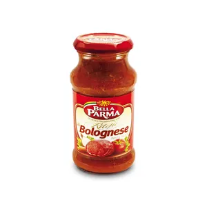 Top Quality Italian Bella Parma Bolognese Pasta tomato and meat Sauce in jar 12x350g Best Price for export