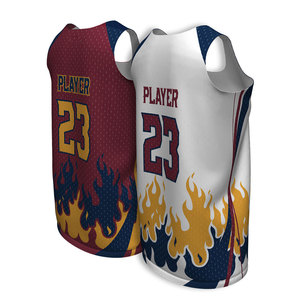 Uniformes de baloncesto reversibles personalizados OEM para tu propio equipo/conjuntos de chándales deportivos transpirables para clubes deportivos - Product Image 4