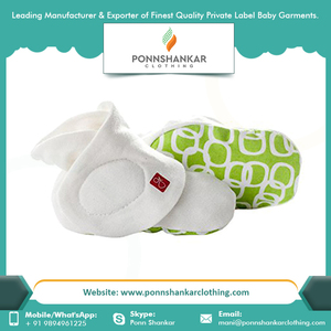 Baby <b>Booties</b> Wholesale Factory Price Cotton Baby <b>Booties</b> With Custom Logo - Product Image 5