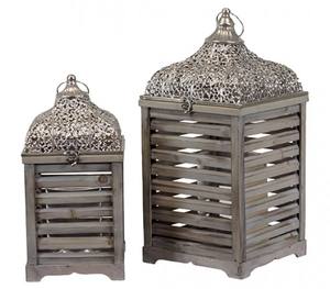 Lanterne avec volants suspendus, en acier inoxydable, de haute qualité, pour décoration intérieure et extérieure, 1 pièce - Product Image 1