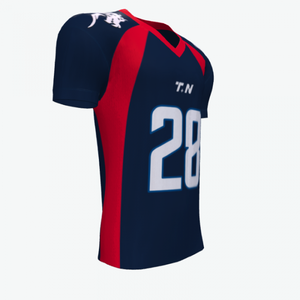Uniforme personalizable de fútbol americano Jersey Set para el equipo del club Ropa deportiva de malla transpirable Ropa de fútbol americano - Product Image 4