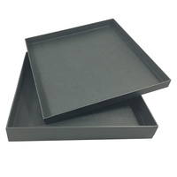 Caja rígida personalizada, color negro mate