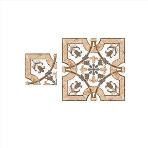 ตกแต่งห้องนั่งเล่นกระเบื้องปูพื้นเคลือบเงาเซรามิก 40x40ซม - Product Image 2