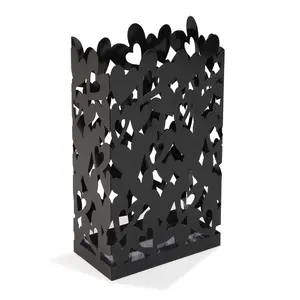 Porte-parapluie rond en métal blanc, porte-parapluie fait à la main, vente en gros et fabricant, offre spéciale - Product Image 5