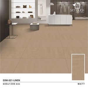 Carreaux de porcelaine mat de haute qualité 600X1200 Carrelage de sol mat en céramique Grand stock disponible pour la décoration de la chambre - Product Image 2