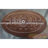 Ballon de Football en cuir, Mini boule de rugby vintage, classique, meilleure vente, meilleure vente