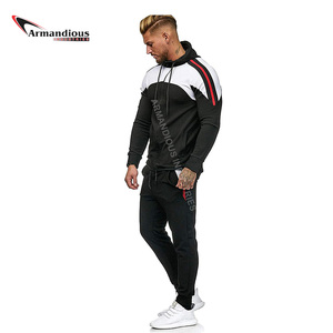 Traje deportivo ajustado para hombre, de algodón/poliéster, precio barato - Product Image 5