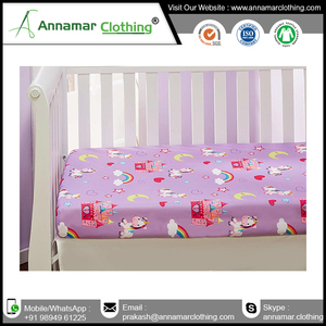 Drap-housse pour berceau de bébé en coton biologique, drap confortable, 100% original - Product Image 5