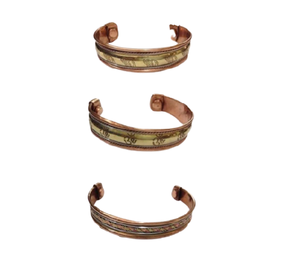 High Quality Women's Classic Fashionable Cuff <b>Bracelet</b> Brass Twisted Wire <b>Copper</b> Brass Metal Handicrafts India for - Product Image 4