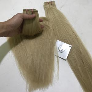 Extensiones de Cabello Humano al por Mayor, Cabello Vietnamita Virgen, Proveedor de Cabello Vietnamita, 12a, Donante Único, Rubio Natural 613, Cabello Virgen - Product Image 5