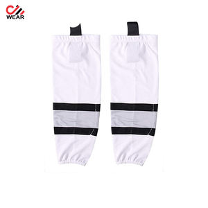 Chaussettes de hockey sur glace à rayures personnalisées, nouvelle collection, bon marché - Product Image 5