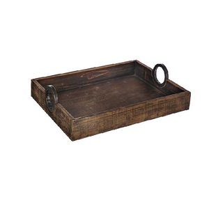 Plateau de service en bois abordable, qualité supérieure, fait à la main, plat de service design, plat de service indien élégant, best-seller - Product Image 1