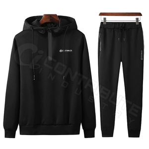 Survêtement pour hommes avec capuche, pantalon de survêtement, veste et pantalon de gymnastique, personnalisé, meilleures ventes, - Product Image 1