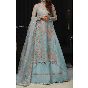 หนักสุทธิกับเย็บปักถักร้อยและลำดับการทำงานชุดยาวสำหรับพรรคสวมใส่และชุดแต่งงานสำหรับสุภาพสตรี - Product Image 4