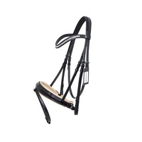 Fabricants et exportateurs de bridons en cuir pour chevaux avec quincaillerie en acier inoxydable, taille personnalisée, votre propre marque