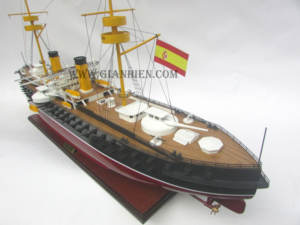 Pelayo เรือไม้จำลองของขวัญแปลกใหม่ทำมือ - Product Image 3