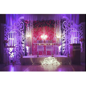 Éléments de porte de mariage tendances, cadre à l'arrière, pour élément de cérémonie de mariage, évacuation de l'eau, 1 pièce - Product Image 1