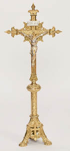 Croix d'autel en laiton de haute qualité, Brassworld inde - Product Image 6