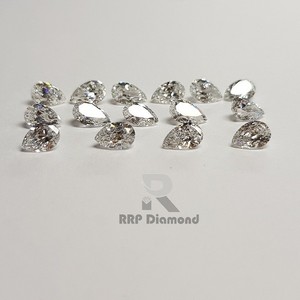 Phòng Thí Nghiệm Grown Vs Độ Tinh Khiết Đánh Bóng G H Tôi Màu Sắc 0.80 0.89 Carat Trắng Lê Cắt Kim Cương Lỏng Lẻo Hình Dạng Lạ Mắt - Product Image 1